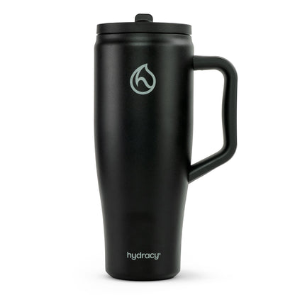 Hydracy Soulmate 40oz Insulated Tumbler with Handle & Straw — IceVault Triple Insulation, BPA-Free, Leakproof Lid, Dishwasher Safe