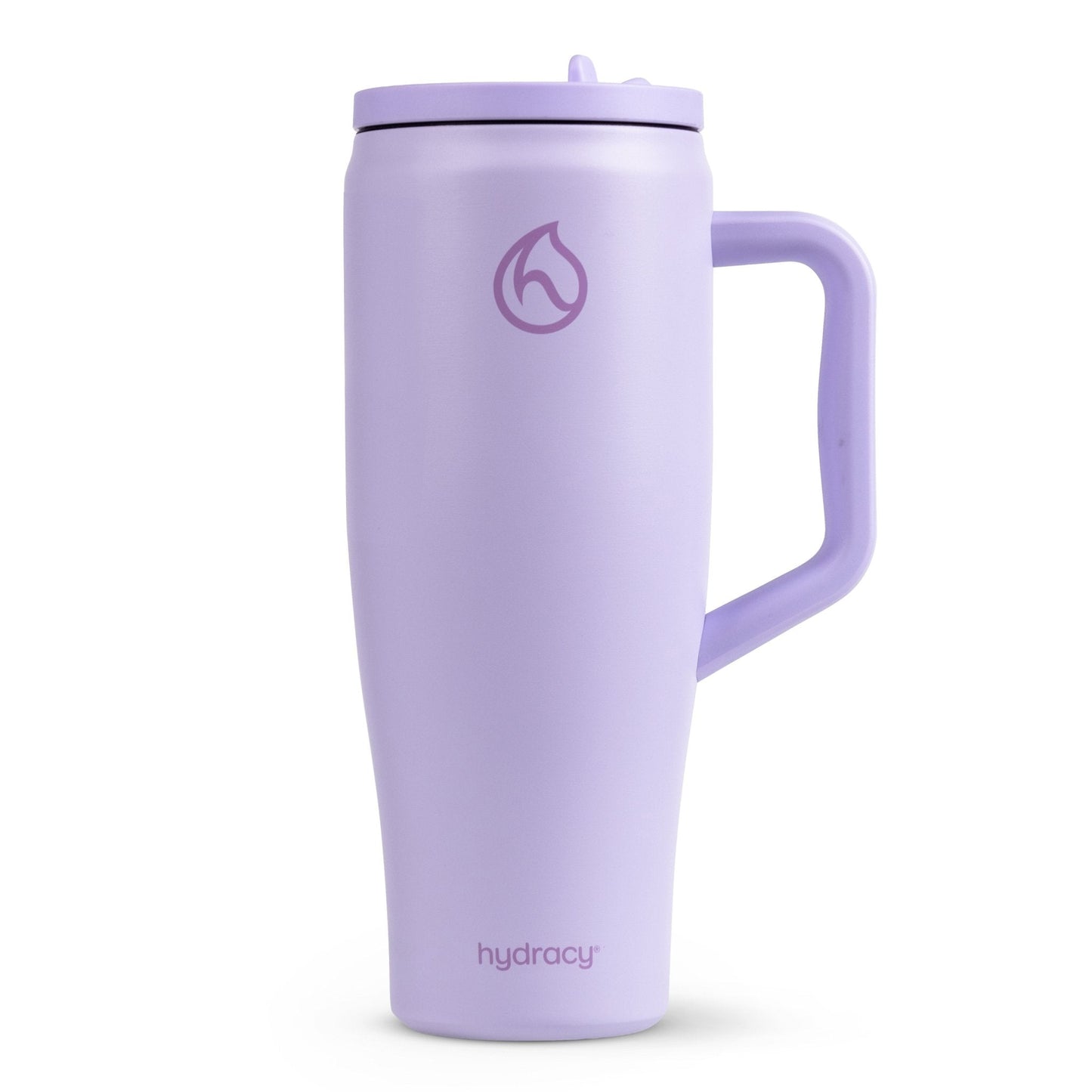 Hydracy Soulmate 40oz Insulated Tumbler with Handle & Straw — IceVault Triple Insulation, BPA-Free, Leakproof Lid, Dishwasher Safe